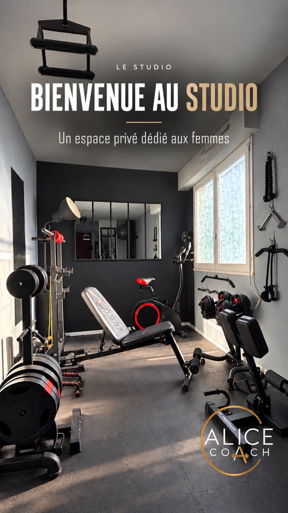 Bienvenue au studio : Un espace privé dédié aux femmes